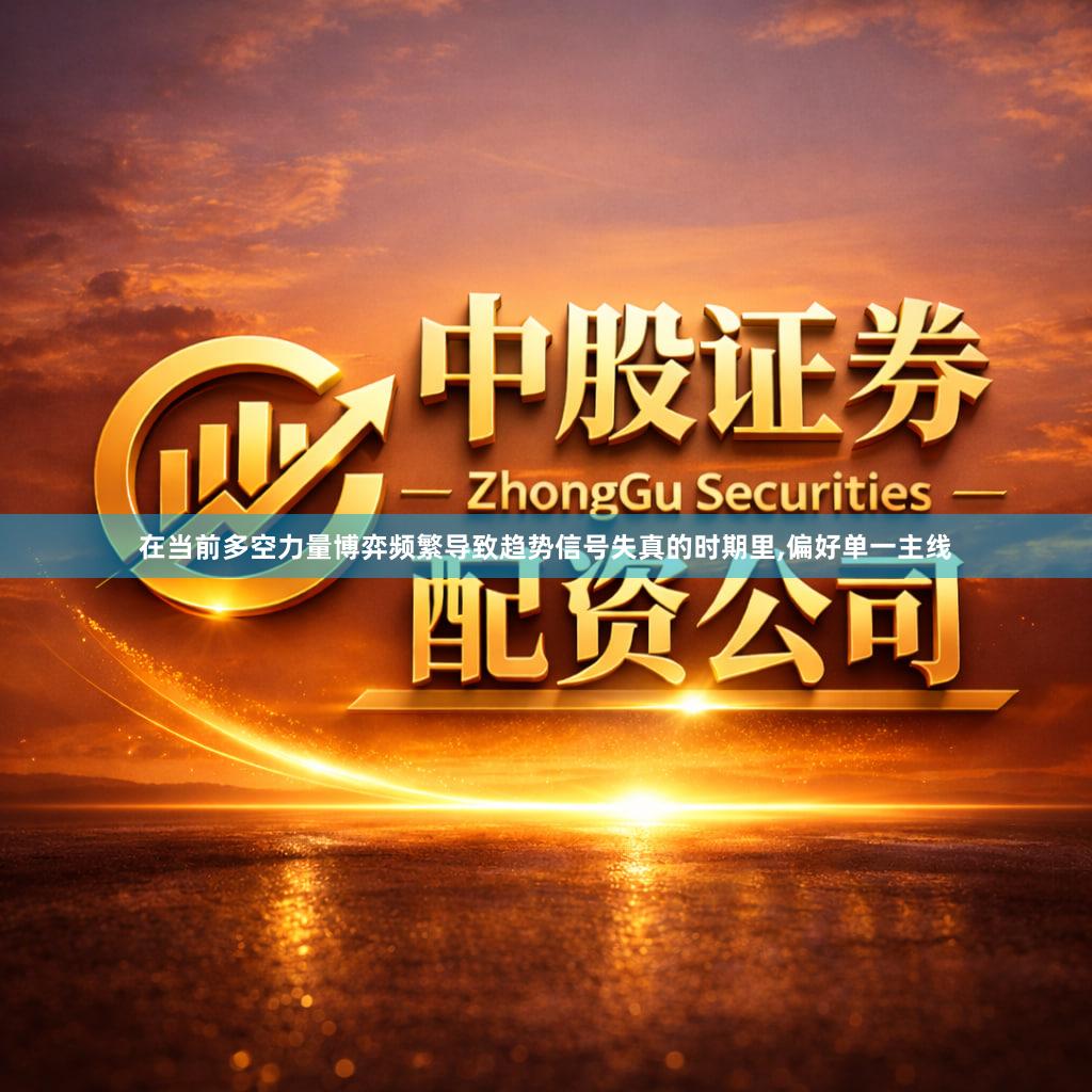 在当前多空力量博弈频繁导致趋势信号失真的时期里,偏好单一主线